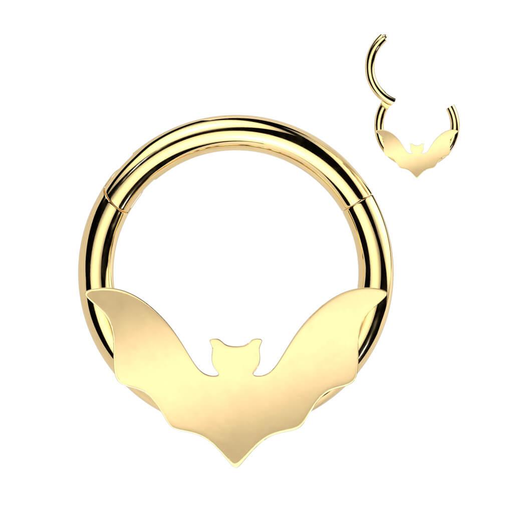 Aro Clicker con Diseño de Murciélago