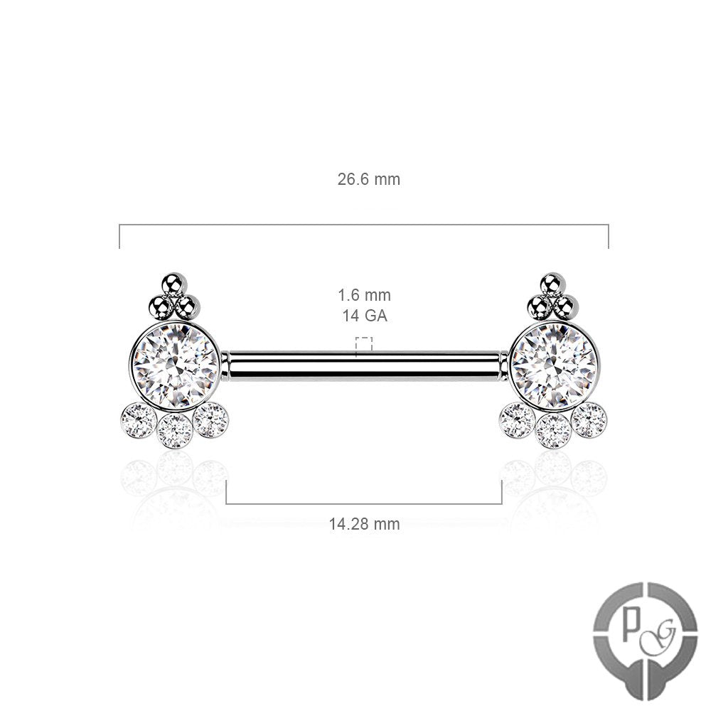 Piercing de Pezón - Asteria