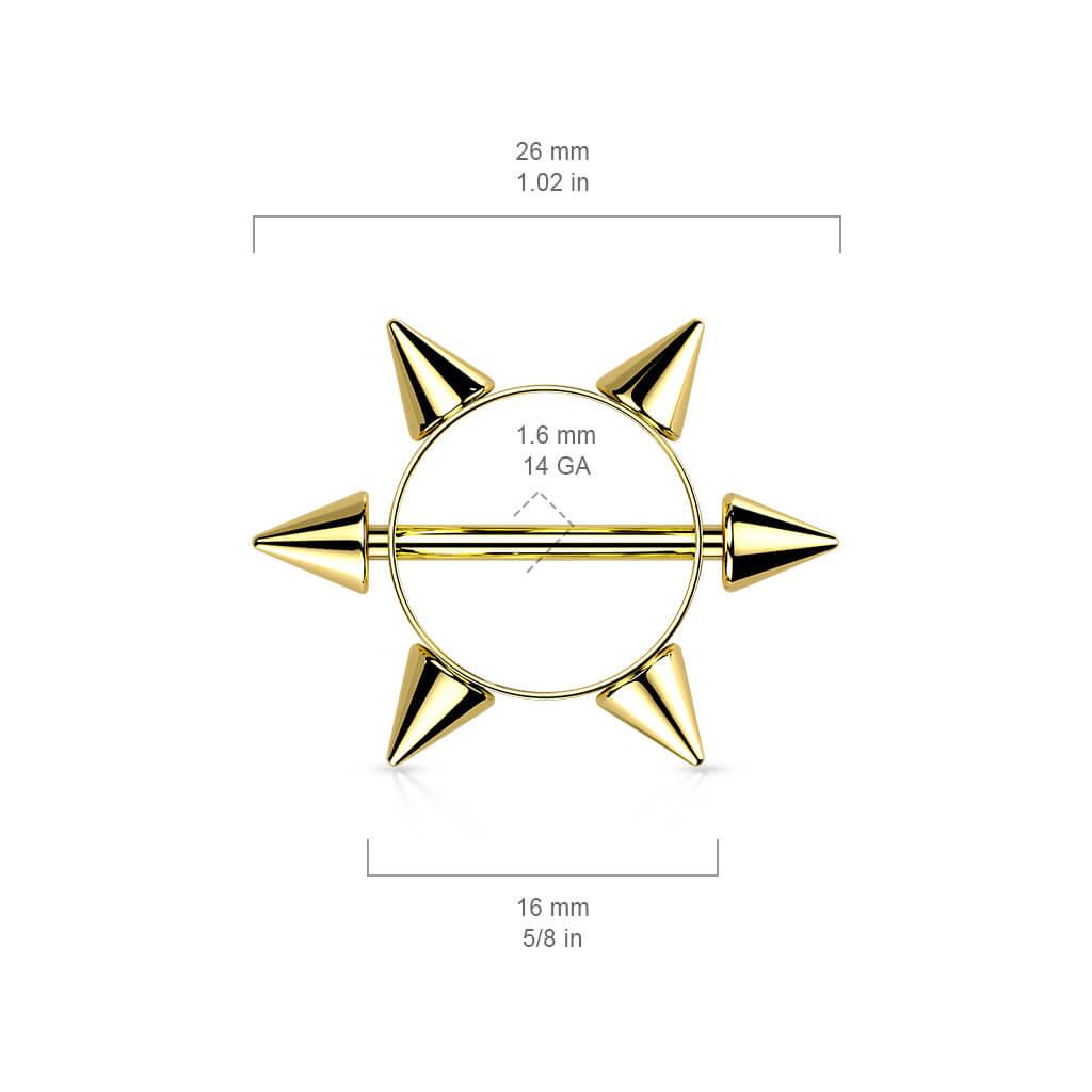Piercing Pezón - Spike