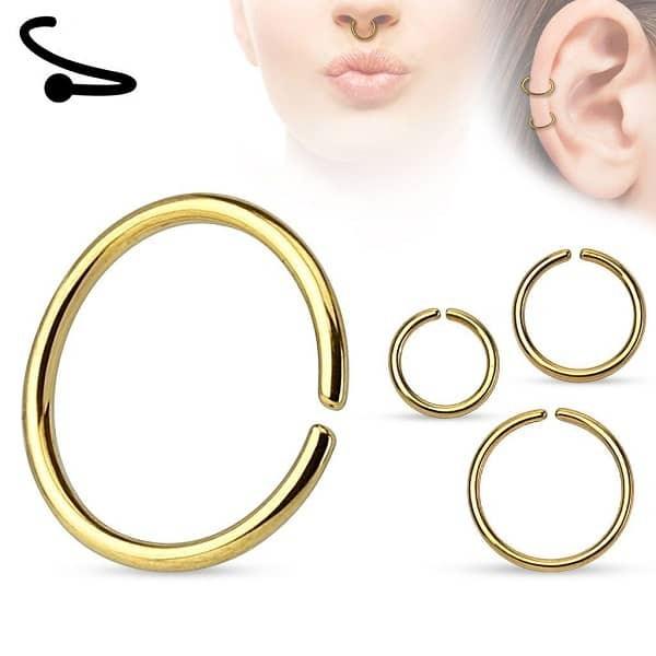 Aro simple Titanio 01