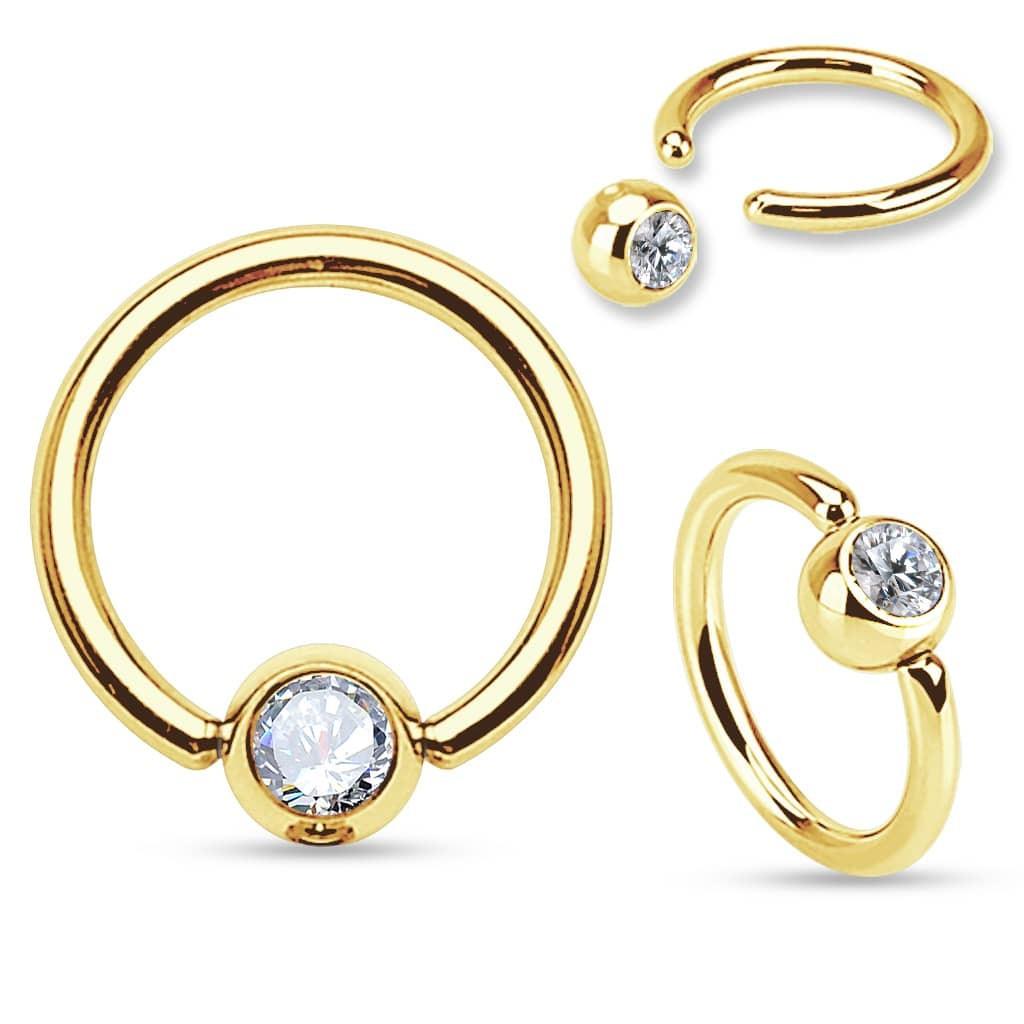 BCR - Oro - Strass Claro