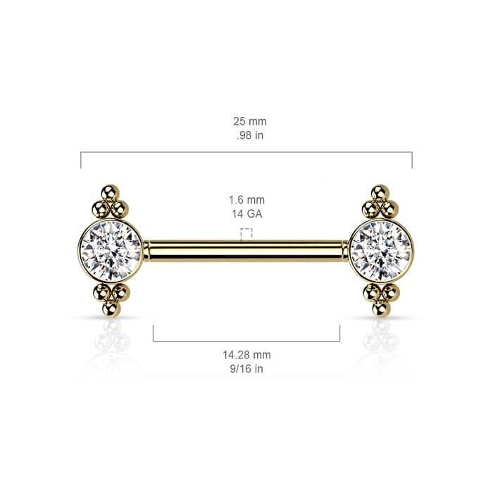 Barbell - Vintage CZ
