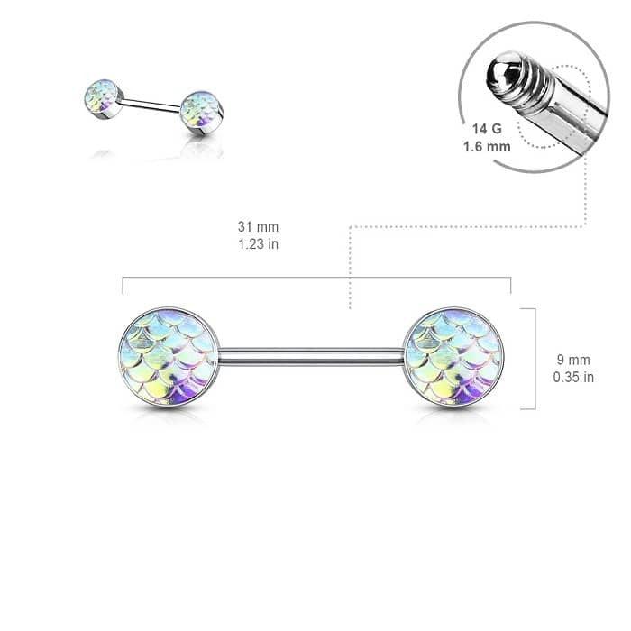 Barbell - Aqua Strass
