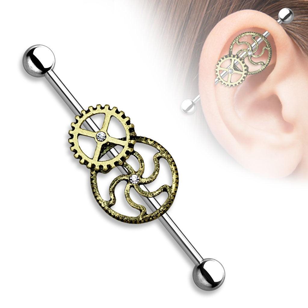 Piercing Industrial - Steampunk