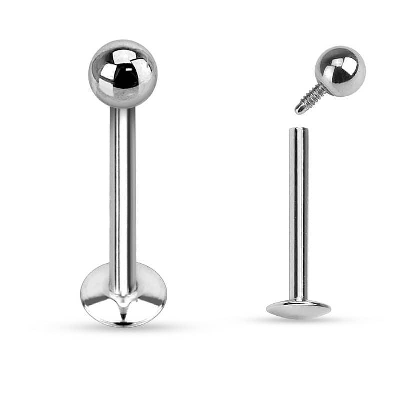 Stud Labret - Bola - Rosca Interna
