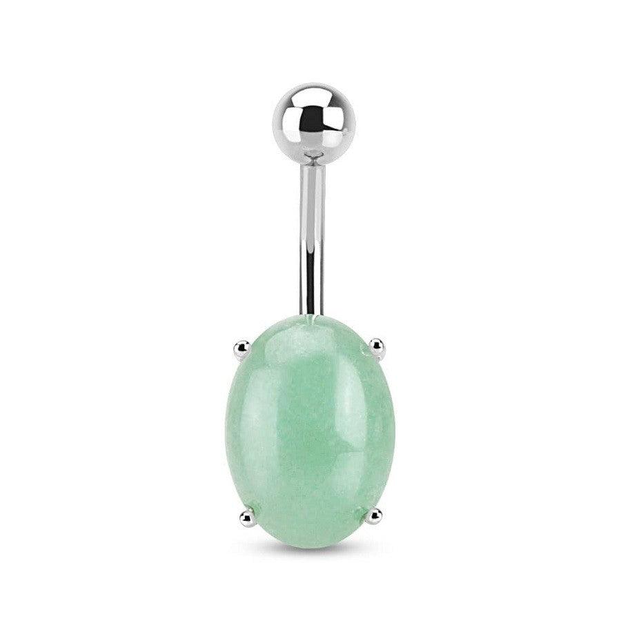 Piercing Ombligo - Amazonita