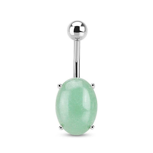 Piercing Ombligo - Amazonita