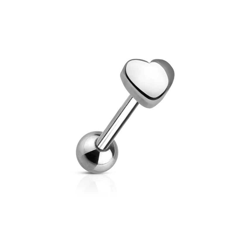 Piercing Lengua - Corazon 316L