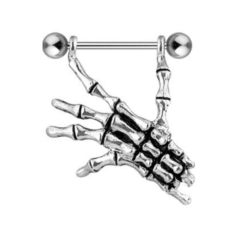 Piercing Pezón - Skull