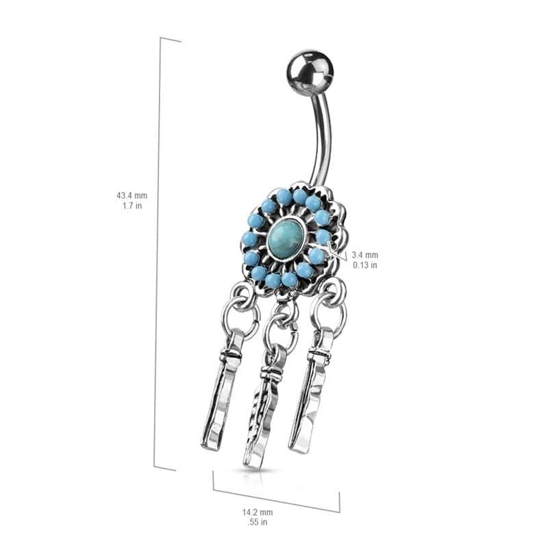 Piercing Ombligo - Atrapasueños