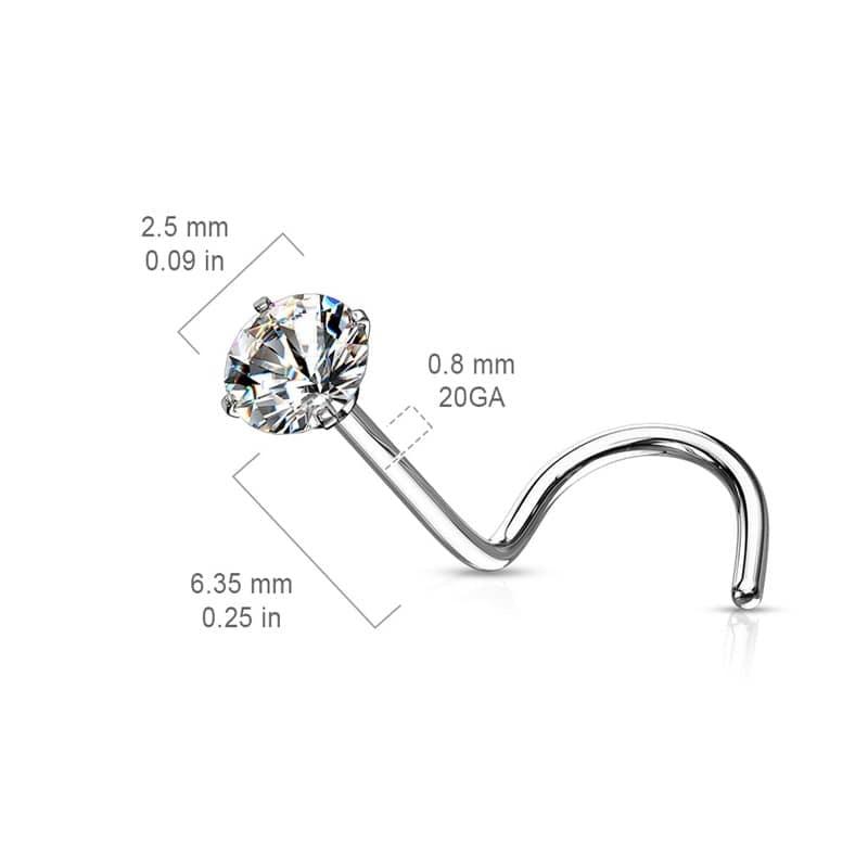Piercing Nariz - Stud Strass