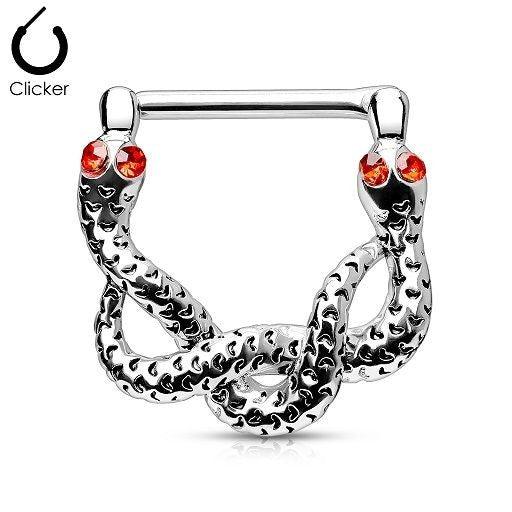 Piercing Pezón - Serpientes
