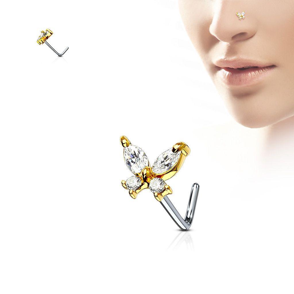 Stud L - Mariposa CZ