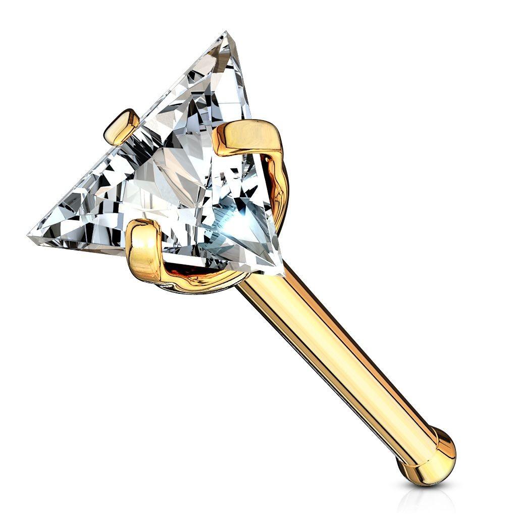 Stud - Triángulo CZ