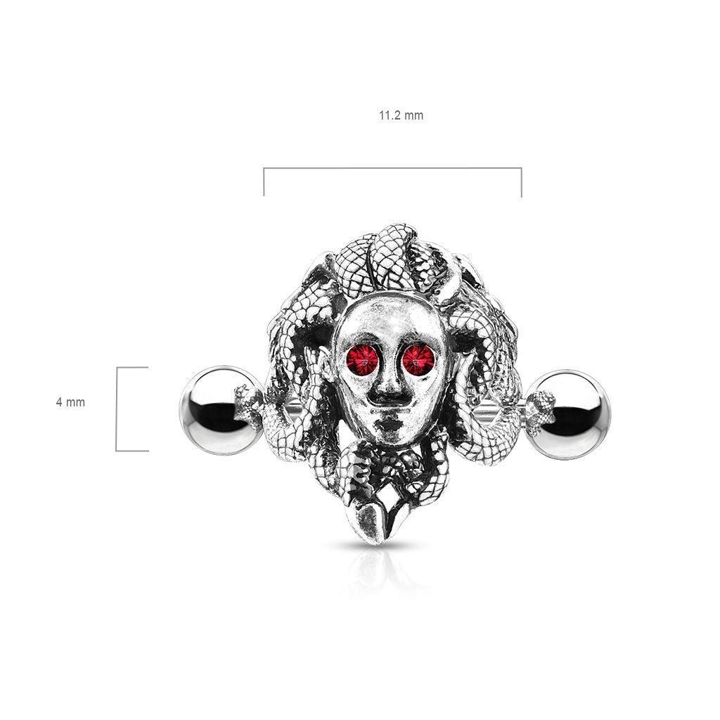 Piercing Tragus / Cartílago - Medusa
