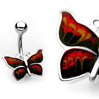 Piercing Ombligo - Mariposa