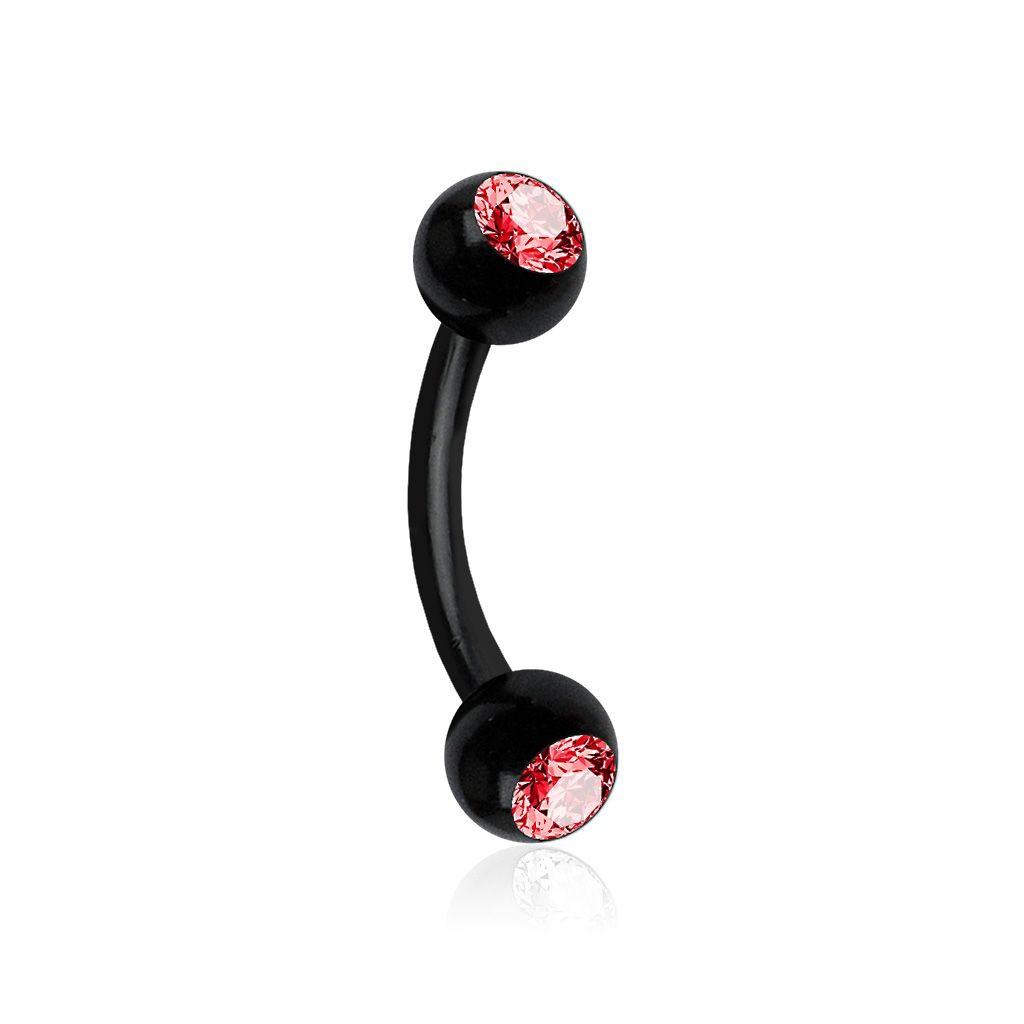 Piercing Banana - Flexible Strass