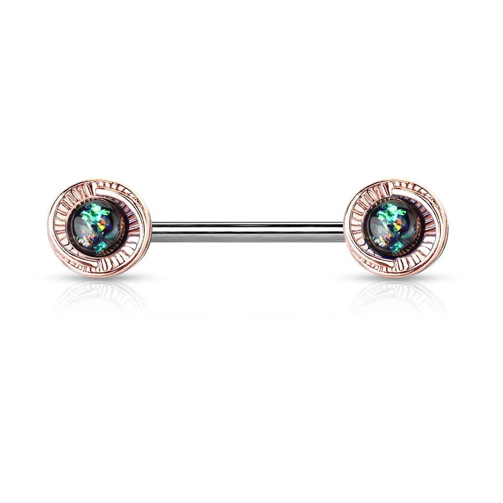 Piercing Pezón - Opal Tribal