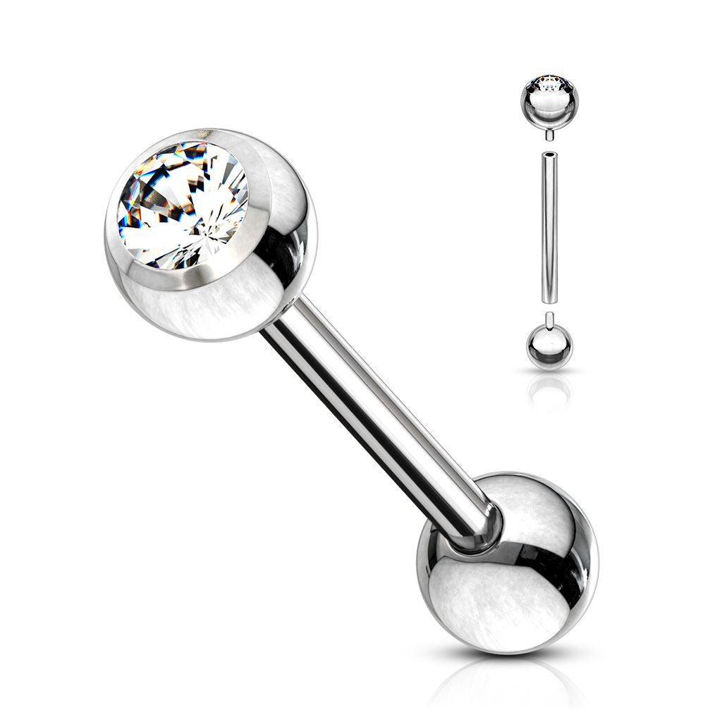 Piercing Lengua - Strass