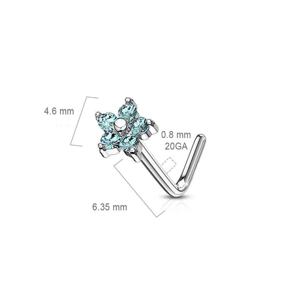 Stud L - Flor Aurora Boreal
