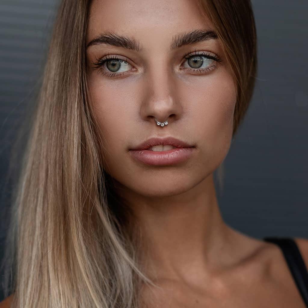 Septum - Triple Strass - Clicker
