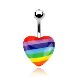 Piercing Ombligo - Arcoiris