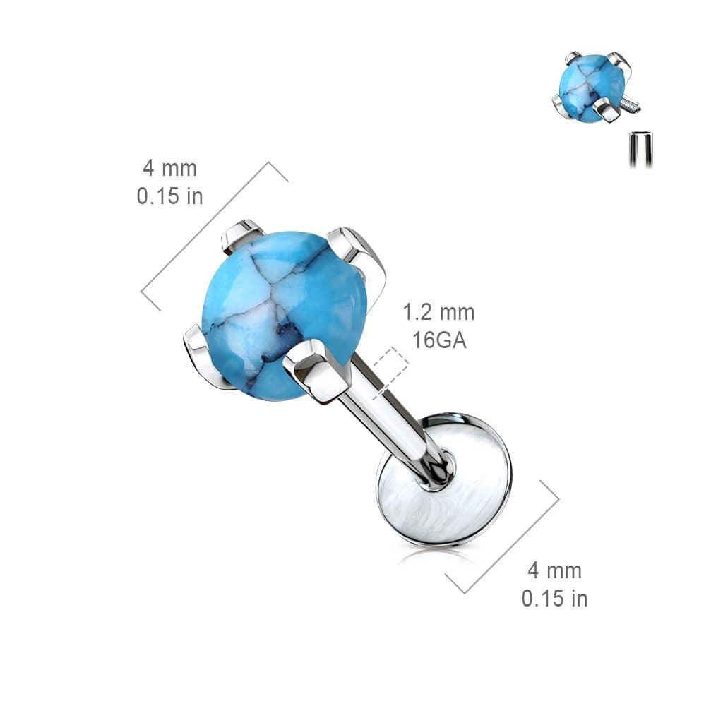 Labret - Turquesa