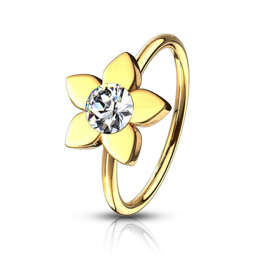 Aro - Flor Strass