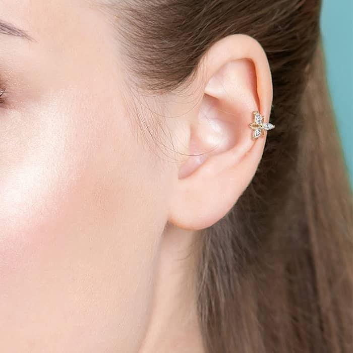 Stud Cartílago / Tragus - Trinity