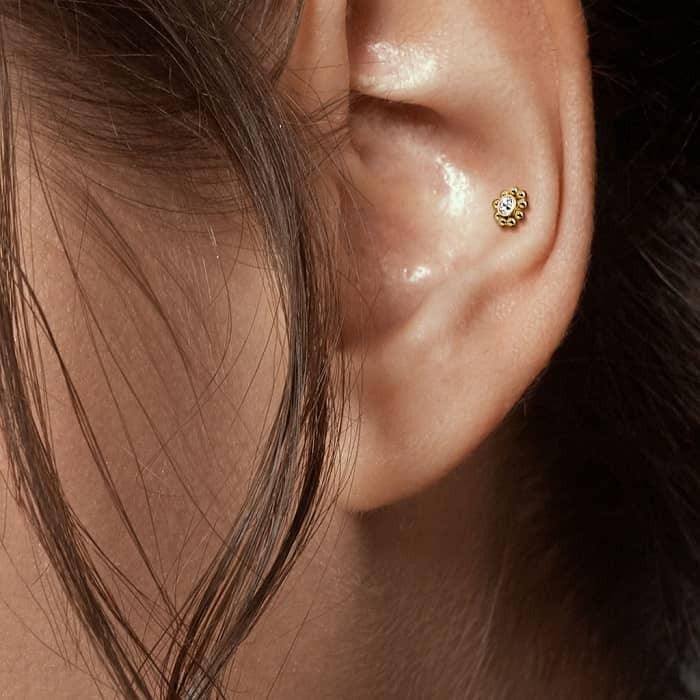 Stud - Esferas Strass 03