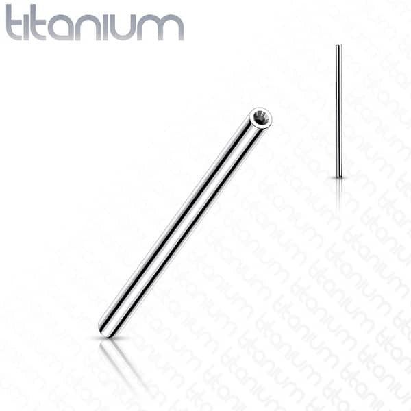 Piercing barra de titanio - 38mm