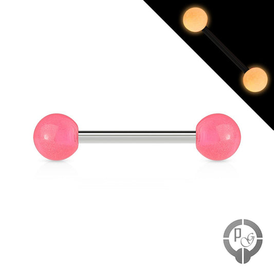 piercing fluorescente de lengua