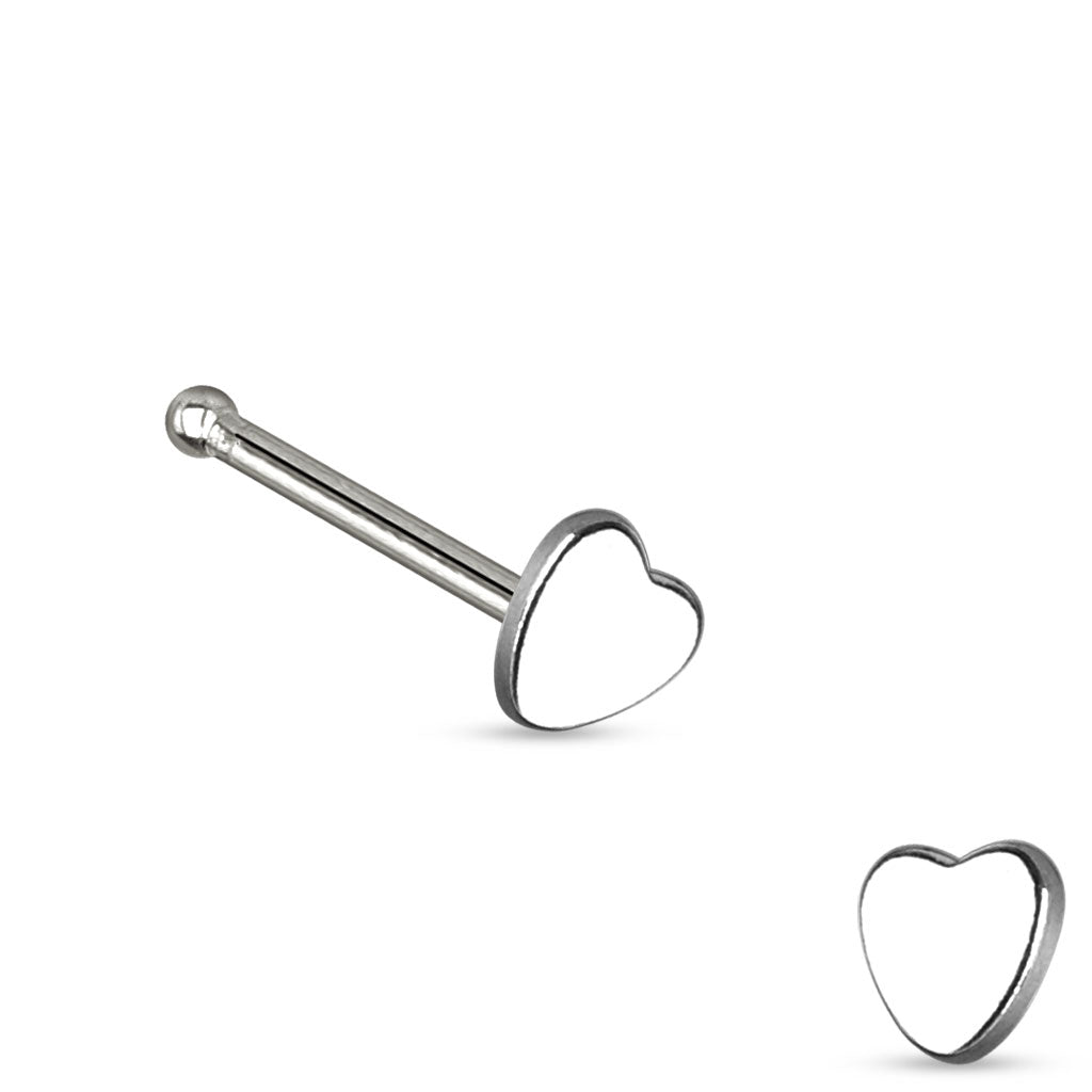 Piercing Nariz - Stud Corazon