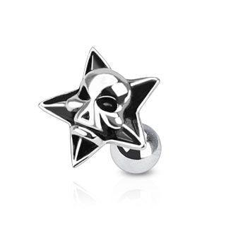 Stud Cartílago / Tragus - Calavera