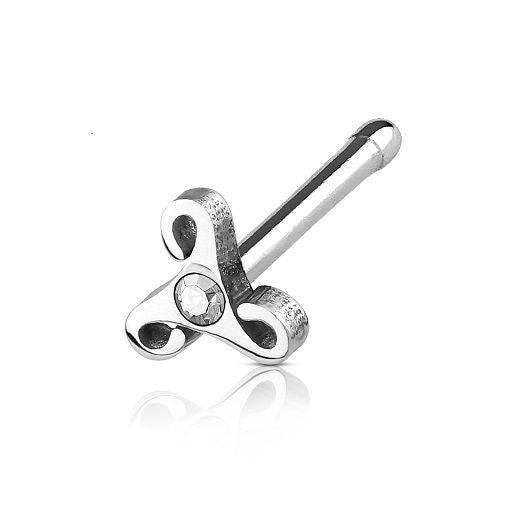 Piercing Nariz - Stud Tribal